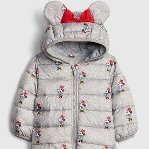 Disney Baby Gray Jacket with Character Print